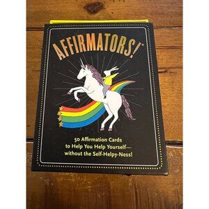 Affirmators! 50 Affirmation Cards With Self-Help Humor By Knock Knock
